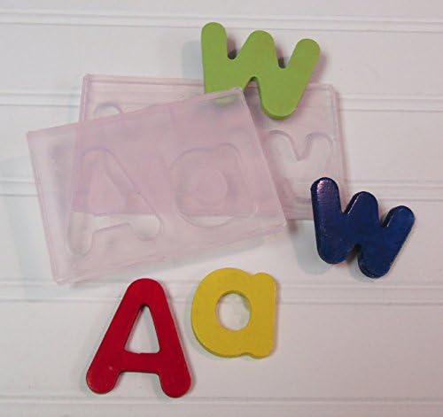 Capital and Small Alphabet Letters Silicone Mold