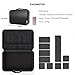 Travel Makeup Train Case, 3 Layers Waterproof Big Travel Makeup Bag Cosmetic Organizer with Adjustable Dividers