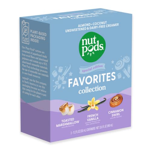 nutpods Favorites Collection Coffee Creamer