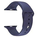 Soft Silicone Replacement Sport Band 38mm/42mm for Apple Watch Band for Apple Watch Series 1 Series 2 Sport&Edition