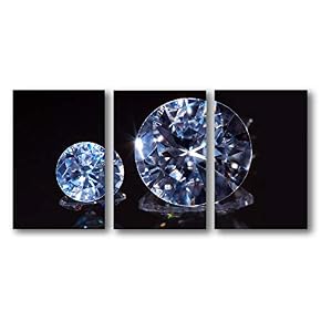 for Living Room Bedroom Home Artwork Shiny Diamond...