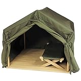 The Queen's Treasures 18 Inch Doll Gombe Rainforest Tent & Cot Camping Set.Furniture & Accessories Fits Two American Girl Dolls, Furniture & Accessories