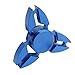 HAND SPINNER Fidget Toy Ceramic Bearing EDC Focus Toy Stress Reducer for Killing Time (3.Blue)