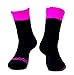 Hot Feet Women's 2 Pairs Heavy Thermal Socks - Thick Insulated Crew for Cold Weather; Shoe Size 4-10.5 (Pink and Blue)