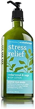 Bath & Body Works Aromatherapy Lotion Cedarwood & Sage Stress Relief