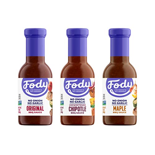 Fody Foods Variety BBQ Sauce Low FODMAP Certified Gut Friendly, No