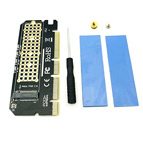 M.2 NVME PCIE to M2 Adapter LED NVME SSD M2 PCIE