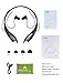 Mpow Jaws Gen-5 Bluetooth Headphones 18 Hrs Playtime, V5.0 Bluetooth Neckband Headset w/Call Vibrate & CVC 6.0 Noise Cancelling Mic, Wireless Headphones for Cell Phones/Tablets/Computers