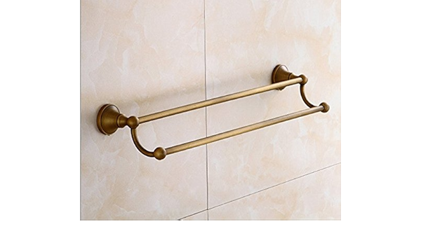 Baño casero ZYHY ZYHYEstilo Europeo Doble Polo Toallero Hotel ...