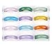 Nice Wholesale Mixed Lot 10x Fashion Lady Women Multicolour Jade Agate Ring Band