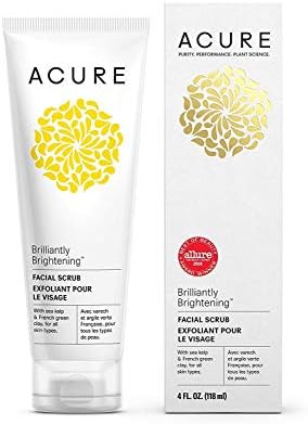 acure face wash scrub