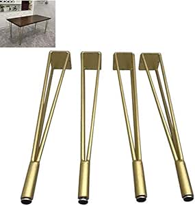 DLLJUT 4 x Patas de Horquilla para Trabajo Pesado, Patas de Horquilla