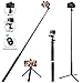 Eocean 46-Inch Selfie Stick Tripod, Extendable Selfie Stick with Wireless Remote, Compatible with iPhone Xs/Xr/Xs Max/X/8 Plus/Galaxy Note 9/S9/S9 Plus/Google/Huawei/Xiaomi/GoPro