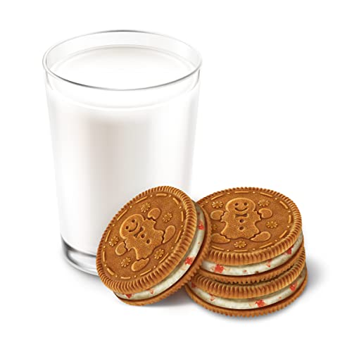 OREO Gingerbread Sandwich Cookies, Holiday Cookies, Limited Edition, 12