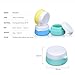 Mudder Silicone Cosmetic Containers Cream Jar with Sealed Lids, 3 Pieces (30 ml)