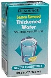 Diamond Crystal Thick & Easy Thickened Hydrolyte Lemon Water 4oz, Honey, Gluten-free