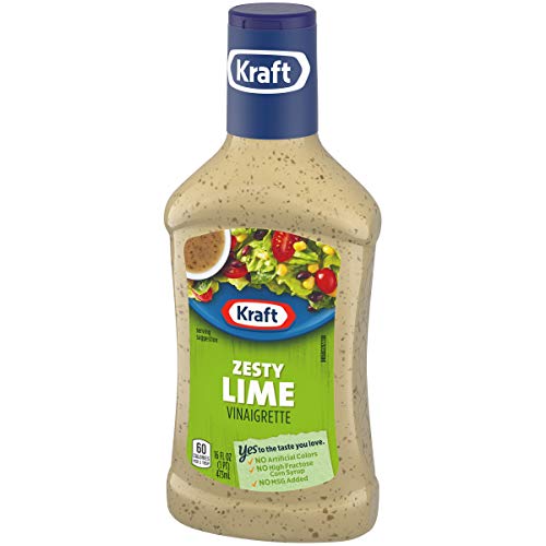 Kraft Zesty Lime Vinaigrette Salad Dressing (16 fl oz Bottle) Pricepulse