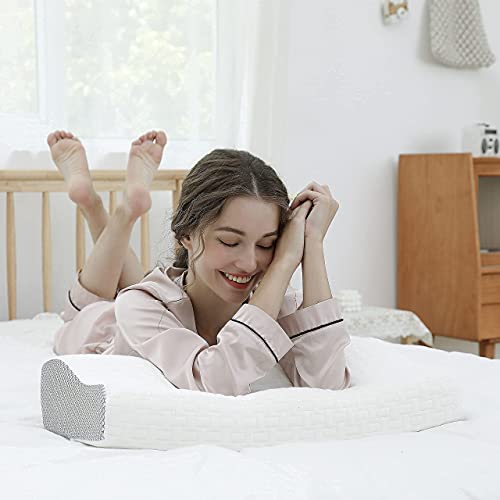 Yamerid Cervical Pillow for Neck Pain, Adjustable Neck Support Pillow
