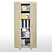 Sandusky Lee RTA7000-07 Putty Steel SnapIt Storage Cabinet, 5 Adjustable Shelves, Powder Coat Finish, 72