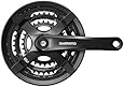SHIMANO Unisex - volwassenen FC-TY501 crankset, zwart, 175 mm
