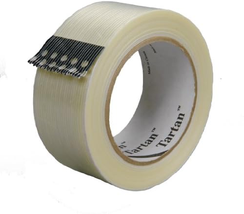 Tartan Filament Tape 8932 Clear, 72 mm x 55 m (Case of 12)