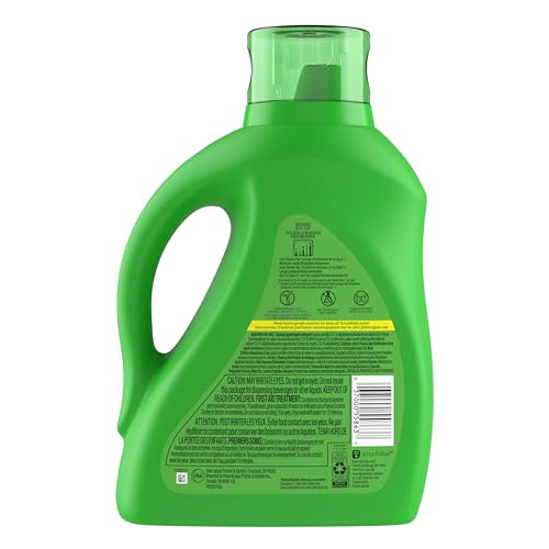 GAIN LAUNDRY DETERGENT LIQUID SOAP PLUS AROMA BOOST, ORIGINAL SCENT, HE COMPATIBLE, 90 LOADS TOTAL, 65 FL OZ (PACK OF 2), GAIN LAUNDRY DETERGENT, LIQUID LAUNDRY DETERGENT