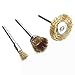 Hanperal 36Pcs Brass Steel Wire Brush Polishing Wheels Full kit for Dremel Rotary Tools
