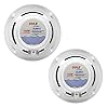 PYLE-150-Watts-525-Inch-2-Way-White-Marine-Speakers PYLE-150-Watts-525-Inch-2-Way-White-Marine-Speakers