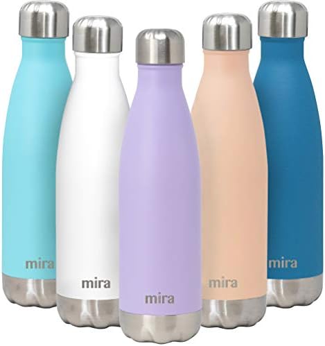 MIRA 17 Oz Stainless Steel Vacuum Insulated Water Bottle Double