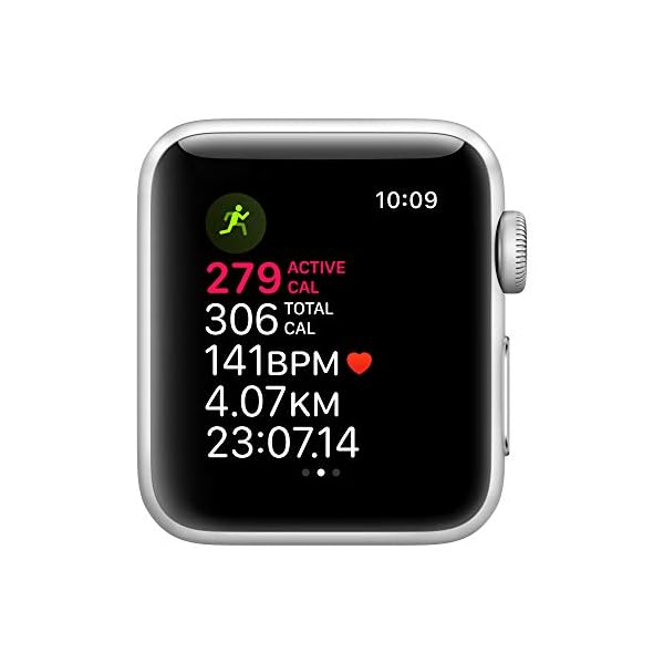 Apple Watch Series 3 (GPS, 38mm) - Silver Aluminum Case with White Sport Band