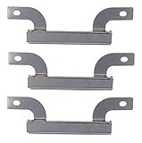 Hongso CTI423 (3-Pack) Stainless Steel Crossover Tube Replacement for Select Gas Grill Models by Brinkmann, Charmglow and Others Gas Grill Models (7 5/8