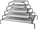 Amazon Basics Cooling Elevated Dog Bed with Metal Frame, X-Small, 28 x 21 x 7 Inch, Grey