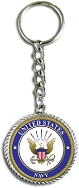 United States Navy Sublimated Key Ring