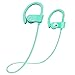 Wireless Bluetooth Headphones, Wireless Sports Earphones with Mic, Stereo Earbuds with Bass, Noise Cancelling Headsets, Portable Waterproof Running Earphones 8 Hour Battery for Men Women, Mint-green