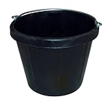 Fortex N200-10 Heavy Duty Rubber Pail without Lip, 10-Quart