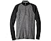 SmartWool Men's Merino 250 Baselayer Pattern 1/4 Zip (Black- Past Season) X-Large