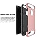 iPhone 8 Plus Case, iPhone 7 Plus Case, Mascheri Shock Absorbing Rugged Dual Layer Protective Scratch Resistant Hybrid Defender Cover Case for Apple iPhone 8 Plus / iPhone 7 Plus - Rose Gold