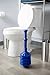 Professional Bellows Accordion Toilet Plunger, High Pressure Thrust Plunge Removes Heavy Duty Clogs From Clogged Bathroom Toilets, All Purpose Commercial Power Plungers For Any Bathrooms, Blue 2 Pack