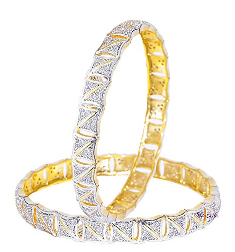 American Diamond Gold Plated Jewellery Bangles for Women