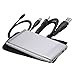 BIPRA 250Gb 250 Gb 2.5 Inch External Hard Drive Portable USB 2.0 includes One Touch Software - Silver