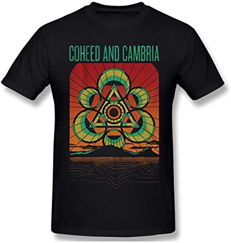 DeMaXIy Men's Coheed and Cambria Trend Navy Tees