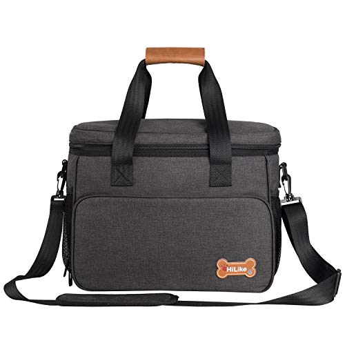 Hilike Pet Travel Bag for Dog&Cat Weekend Tote Organizer Bag for Dogs Travel Incudes1 * Dog