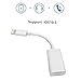 iPhone 7 Adapter & Splitter, Dual Lightning Headphone Audio & Charge Adapter for iPhone 7 / 7 Plus, Compatible for iOS10.3 With Music Control and Phone Communication