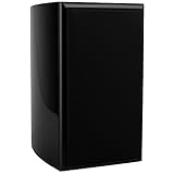 Dayton Audio TWC-0.38BK 0.38 cu. ft. 2-Way Curved Speaker Cabinet Gloss Black