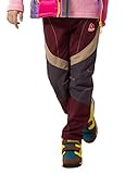 Makino Kids' Hiking Camping Fleece Thermal Wind Pants 2028-3