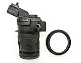 Windshield Washer Pump with Grommet fits - Toyota 4Runner Camry Corolla FJ Cruiser Highlander Land Cruiser Matrix Prius RAV4 Sequoia Sienna Tacoma Tundra Venza Yaris - Lexus CT200h ES300h E350 GS300 GS350 GS430 GS450h GS460 GX460 HS250h IS F IS250 IS350 LS460 LS600 LX570 RX330 RX350 RX400h RX450h - Honda Accord Civic Crosstour - Mazda 3 5 6 CX-5 CX-7 CX-9 RX-8 - Pontiac Vibe - Suzuki Kizashi - Subura Forestar - Nissan Pathfinder