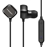 Wireless Headphones, Spigen Bluetooth Headphones Magnetic [Premium] Bluetooth v4.1 Noise Cancelling w/ Microphone Sweatproof Earbuds Headset for iPhone 7/SE/6, Galaxy Note 7/S7 or Any Bluetooth Device