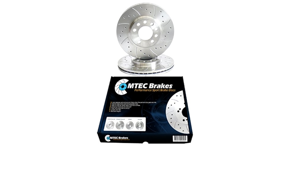 Mtec – Frenos 206 GTI 180 16 V drilled Grooved discos de ...