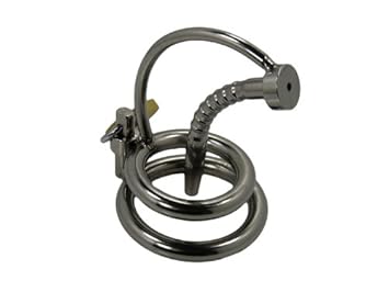 'Cum Control V3' Keuschheitskäfig Zwangsdilator, Peniskäfig mit Penis-Plug Dilator