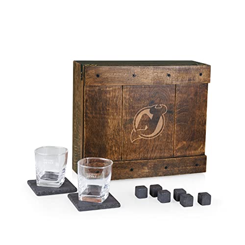 PICNIC TIME NHL New Jersey Devils Whiskey Box Gift Set